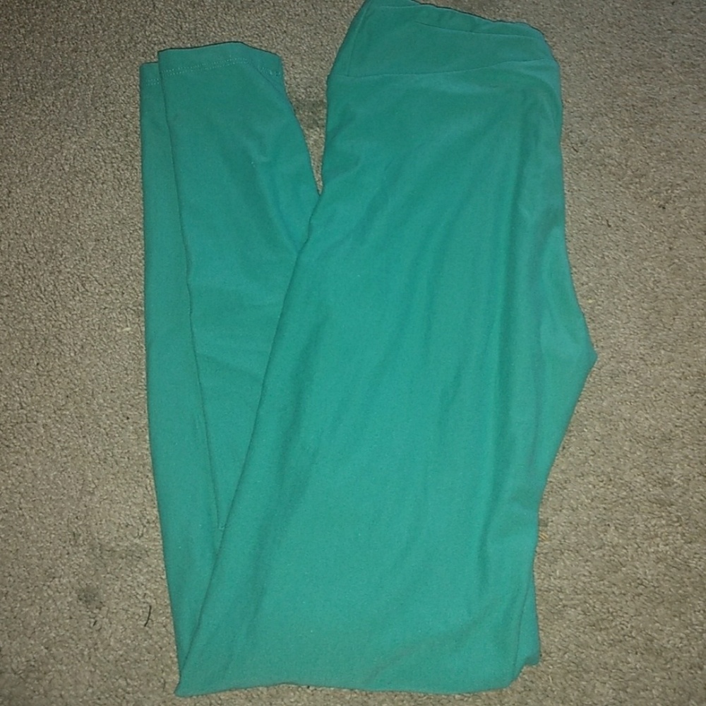 Seafoam greeb Lularoe Leggings OS